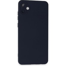 MK Beykoz Newface Samsung Galaxy A05 Kılıf Nano Içi Kadife Silikon - Lacivert