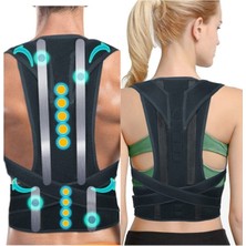 Özbience Dik Durma Korsesi Bel ve Omuz Destekli Erkek Kadın Kullanım