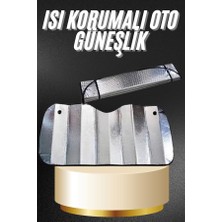 MK Beykoz Araba Ön Cam Güneşliği Katlanabilir Oto Güneşlik Tüm Araç Modellerine Uygun