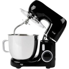 Allians Güçlü 5.5l Stand Mikser, Siyah, 1300W, Pratik ve Şık Tasarım