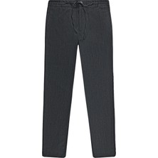 Abdullah Kiğılı 7 Drop Super Slim Fit Eksra Dar Kesim Yünlü Beli Lastikli İpli Pantolon