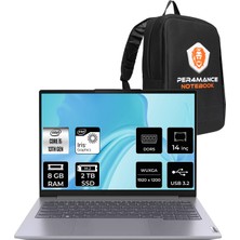 Lenovo Thinkbook 14 Intel Core I5 1335U 8gb 2tb SSD 14" Fhd+ Fdos Taşınabilir Bilgisayar & Per4 Çanta 21KG00Y5TRP304