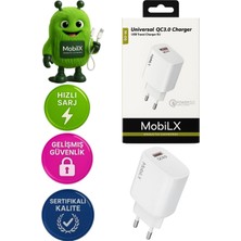 Mobilix Qc 3.0 Universal Şarj Başlığı – USB Charger Eu | Model: M-05