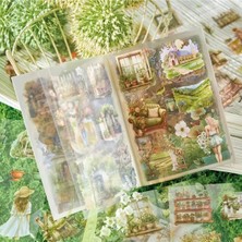 Kolbi Craft 2 Sayfa 12 Adet Şeffaf Bahar Sticker Bullet Journal Scrapbook Laptop Ajanda Planlayıcı