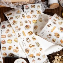 Kolbi Craft 45 Adet Mini Tatlı Washi Sticker Scrapbook Bullet Journal Ajanda Günlük Planlayıcı