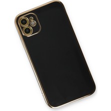 MK Beykoz Newface Iphone 11 Kılıf Volet Silikon - Siyah