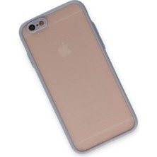 MK Beykoz Newface Iphone 6 Kılıf Montreal Silikon Kapak - Gri