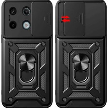 MK Beykoz Newface Xiaomi Redmi Note 13 Pro 4g Pars Lens Yüzüklü Silikon - Lacivert