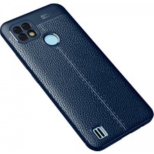 MK Beykoz Newface Realme C21 Kılıf Auto Focus Kapak - Lacivert