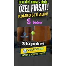 Özbience S Beden Sıcak Tutan Bel ve Dizlik Korse Seti, Rahat ve Destek Sağlar