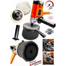 PremiumPort Dikey Devir Ayarlı Koltuk ve Halı Fırçalama Makinesi