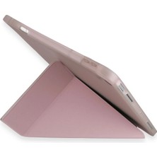 MK Beykoz Newface Xiaomi Pad 6 Kılıf Kalemlikli Mars Tablet Kılıfı - Rose Gold