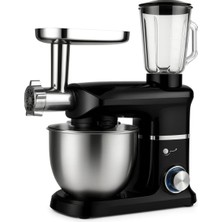 Allians 3000W 6l 3'ü 1 Arada Stand Mikser, Hamur Yoğurma, Meyve Sıkacağı