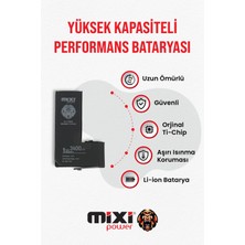 iPhone 11 Pro Uyumlu Yüksek Kapasiteli Batarya, Pil Sağlığı Yüzdesi Gösterir, 1 Yıl Garantili