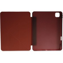 MK Beykoz Newface Xiaomi Redmi Pad Se Kılıf Kalemlikli Mars Tablet Kılıfı - Mürdüm