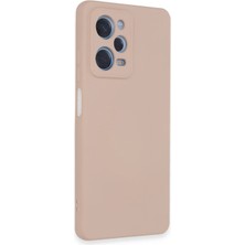 MK Beykoz Newface Xiaomi Redmi Note 12 Pro 5g Kılıf Nano Içi Kadife Silikon - Pudra