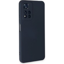 MK Beykoz Newface Xiaomi Redmi Note 11 Pro Plus 5g Kılıf Nano Içi Kadife Silikon - Lacivert