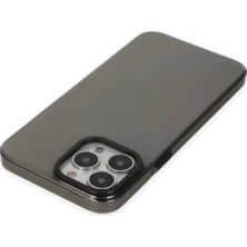 MK Beykoz Newface Iphone 13 Pro Max Kılıf Anka Pc Sert Metal Kapak - Siyah