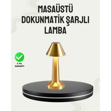 Argesco Mühendislik Kablosuz LED Masa Lambası 1800MAH 3 Renk Aydınlatma Dokunmatik