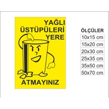 Tehlike, Isg Uyarı ve  Ikaz Levhası 3mm Dekota