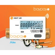 PremiumPort Ultrasonik Kalorimetre Yüksek Kalite Işıklı Us1 Model Kablolu