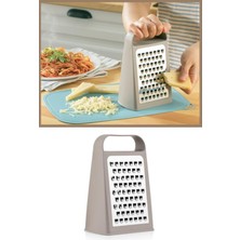 Mutfak Köşesi Rendy Paslanmaz Çift Taraflı Çelik Rende, Çift Taraflı Özel Tasarım Rende Bej