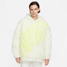 Nike Nsw Logo Sherpa Jacket Kadın Ceket FB8695-133