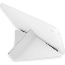 MK Beykoz Newface Huawei Honor Pad 9 Kılıf Kalemlikli Mars Tablet Kılıfı - Gri