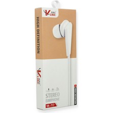 MK Beykoz Vlike VK717 Kulak Içi Kulaklık - Beyaz