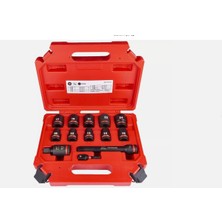 PremiumPort 13'lü Darbeli Görev Soketleri Seti, Güç ve Dayanıklılık Için Ideal