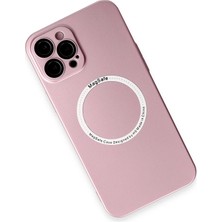 MK Beykoz Newface Iphone 12 Pro Kılıf Jack Magneticsafe Lens Silikon - Rose Gold