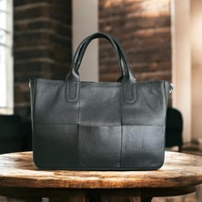 Valentina Victoria Valvic Hakiki Deri Örgülüçanta