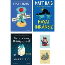 Dara Yayınları Gece Yarısı Kütüphanesi - Hayat Imkansız - Zamanı Durdurmanın Yolları - Matt Haig (2 Not Defterli)