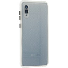 MK Beykoz Newface Samsung Galaxy A02 Kılıf Miami Şeffaf Silikon - Şeffaf