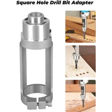 PremiumPort Kare Delik Açma Matkap Ucu Adaptörü, Çok Amaçlı ve Dayanıklı Tasarım