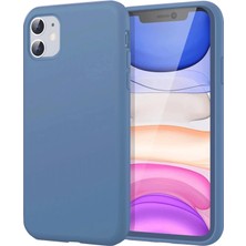 MK Beykoz Newface Iphone 11 Kılıf First Silikon - Mavi