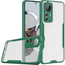 MK Beykoz Newface Xiaomi Mi 12T Kılıf Platin Silikon - Yeşil