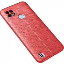 MK Beykoz Newface Realme C21 Kılıf Auto Focus Kapak - Kırmızı