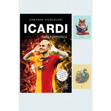 Icardi - Sahanın Yıldızları - Ahmet Koyuncu - Parodi Yayınları - 9786258364897 - Not Defterli Seti