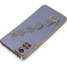 MK Beykoz Newface Xiaomi Redmi Note 12 Pro 4g Kılıf Esila Silikon - Gri