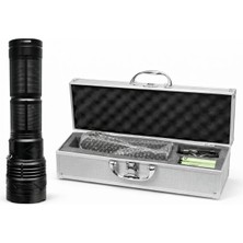 Goldkama 15000 Lümen Profesyonel LED Projektör Çalışma Lambası Taşıma Çantalı. Yedek Pilli