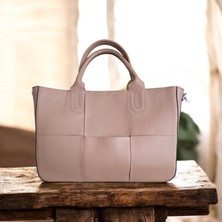 Valentina Victoria Valvic Hakiki Deri Örgülüçanta