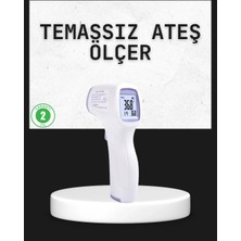 Argesco Mühendislik Temassız Termometre Hızlı Ölçüm Güvenli Dijital Ateş Ölçer