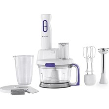 Arçelik Pratik ve Şık Rendeli El Blender Seti, Kolay Kullanım ve Temizlik Sağlar