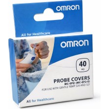 Omron Probe Covers 40 Adet – Gentle Temp 520 / 521 / 321 Uyumlu Orijinal Yedek Uç Kılıfı