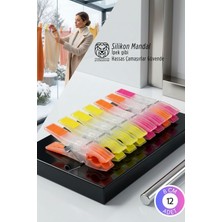 Transformacion Premium 12'li  Silikonlu Mandal Seti – Hassas Kıyafet Koruyucu & Iz Yapmayan Tasarım