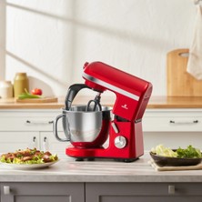 Allians Yüksek Güçlü 5l Çelik Hazneli Çift Kollu Stand Mikser