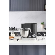 Allians Güçlü ve Şık 3025H Stand Mikser, Siyah, Çok Fonksiyonlu, Dayanıklı