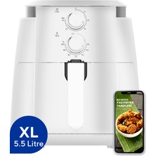 Allians Beyaz Xl Fastfryer Yağsız Fritöz Airfryer Haf-01, Sağlıklı ve Pratik Kullanım