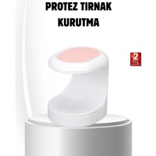 Argesco Mühendislik LED Mini Oje Kurutucu Taşınabilir Hızlı Kuruma Cihazı 3 LED Işıklı